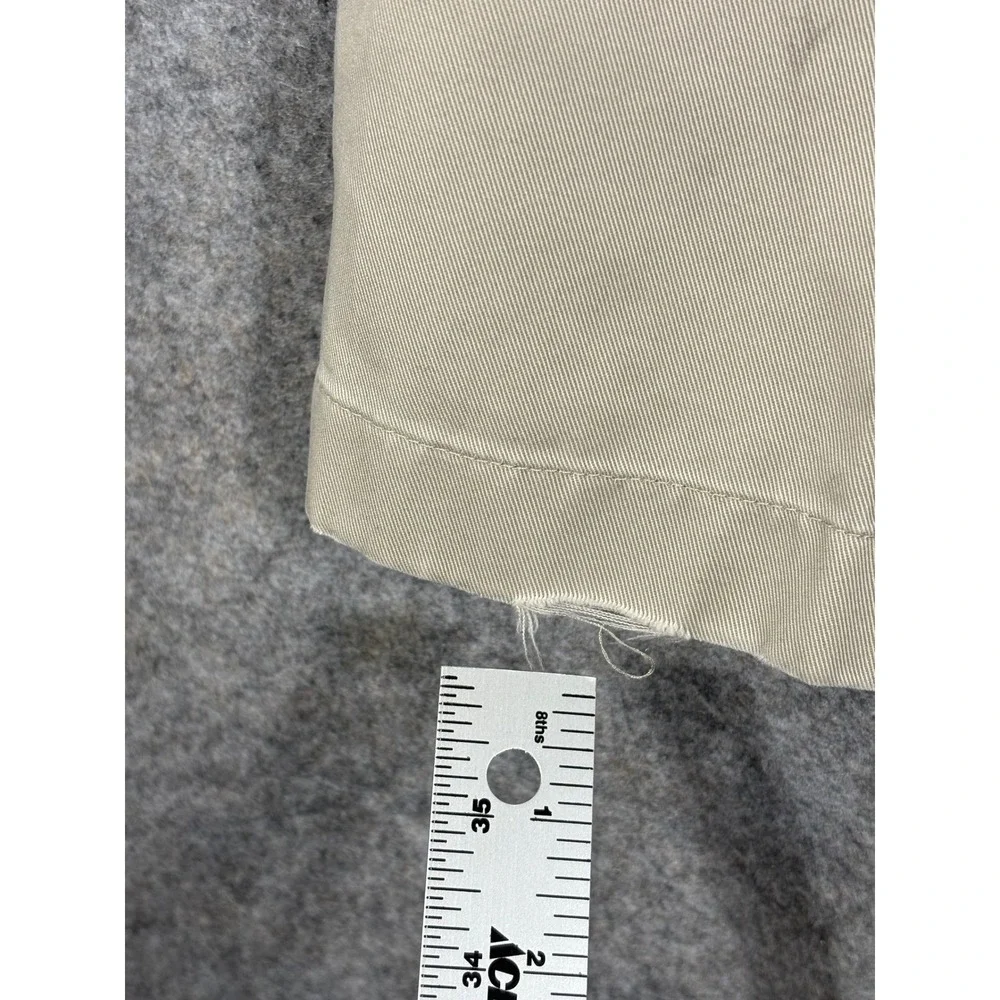 Brooks Brothers Advantage Chino Clark Pants Beige Men's‎ W36 L30 Cotton - Picture 13 of 13